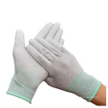 LN-1588003 Grey Carbon Glove ESD Working Glove With Printing